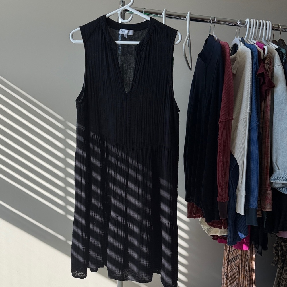 Michael Stars Black gauze Dress